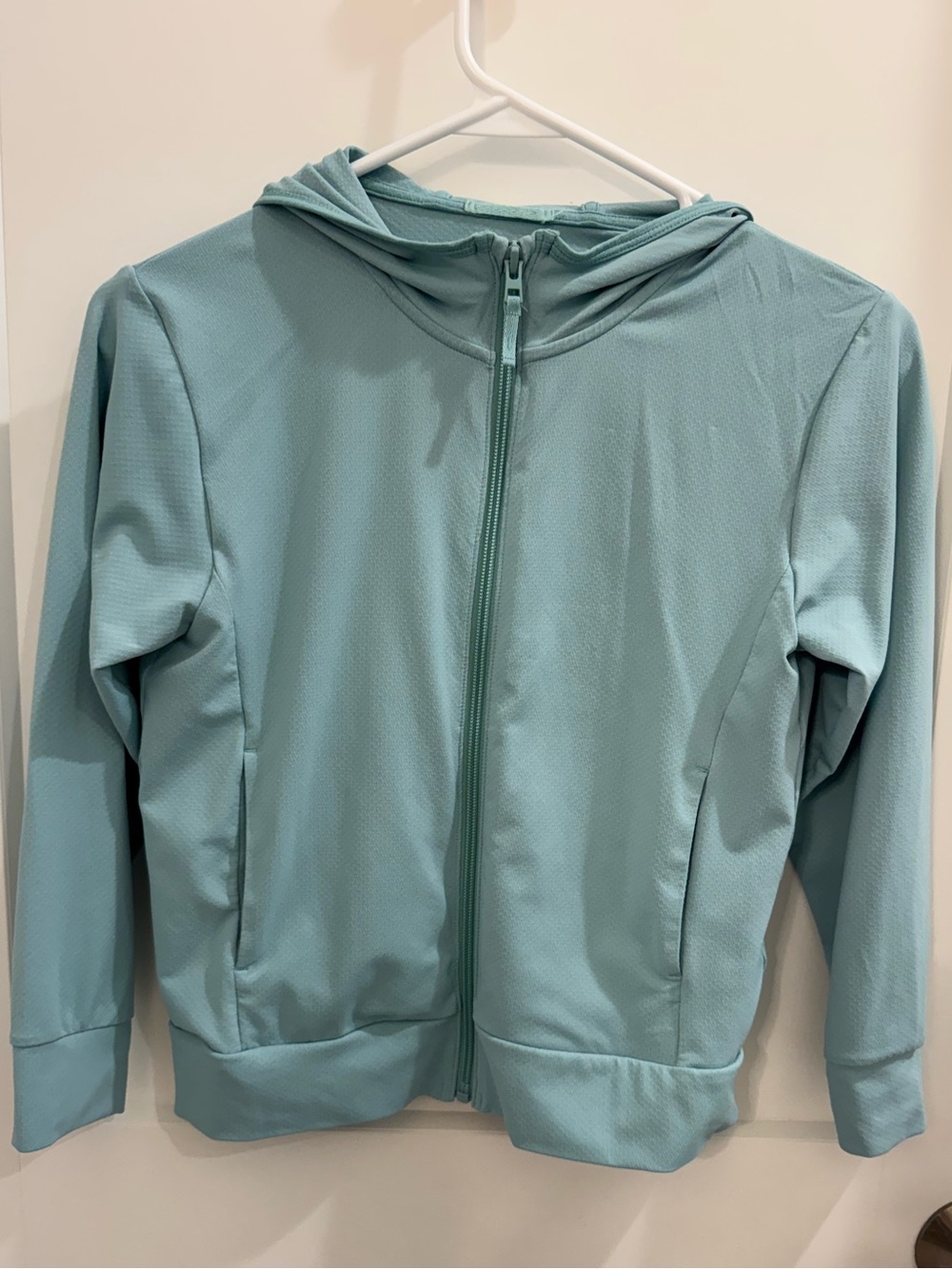 Uniqlo Kids Lightweight Hooded Jacket - Mint size 7/8